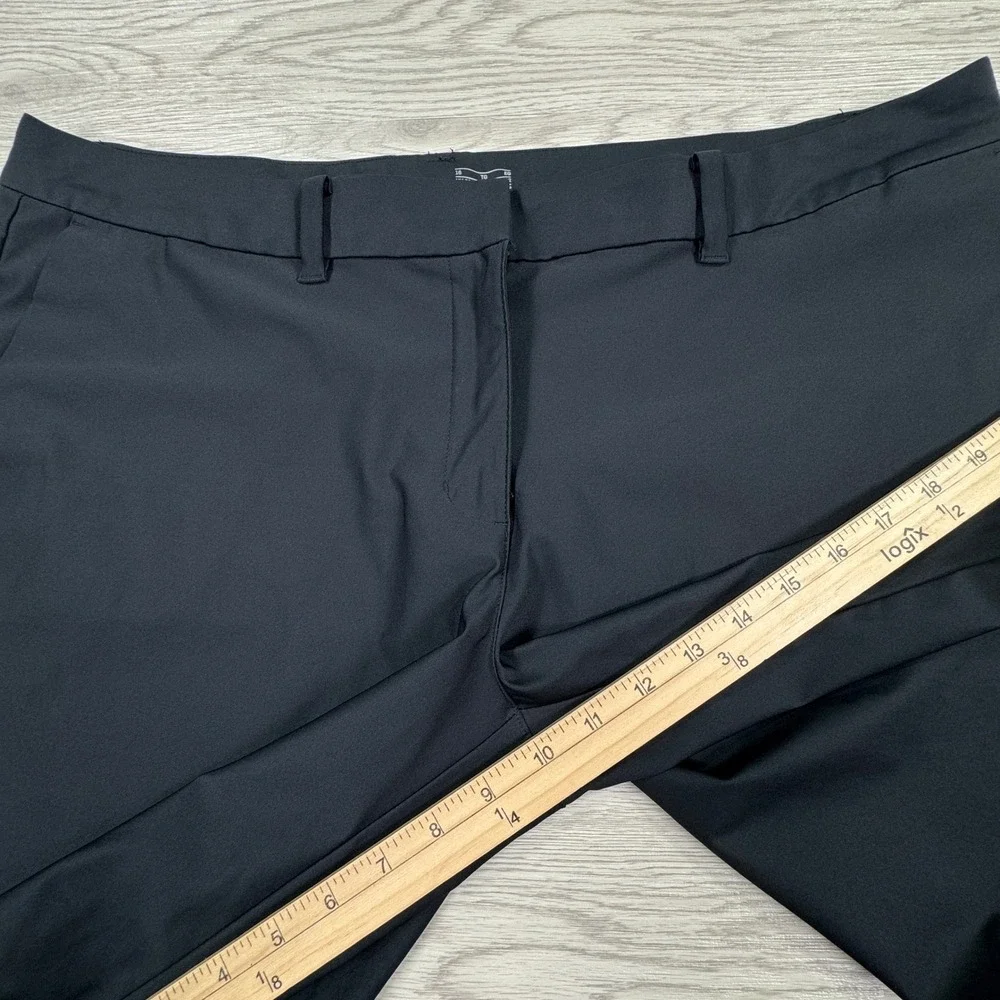 Nike Womens Shorts Dri-FIT Golf Performance Black Size 16 Lightweight Breathable